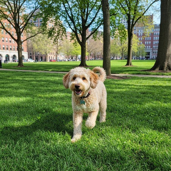 labradoodle in Boston, Massachusetts