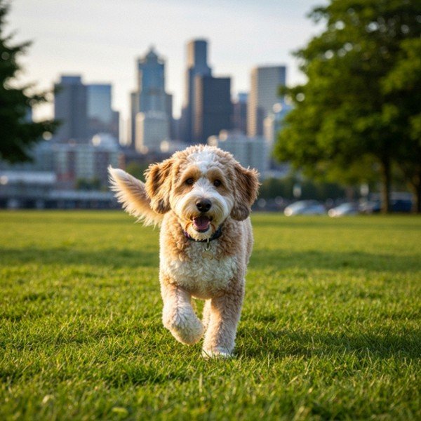 labradoodle in Seattle, Washington