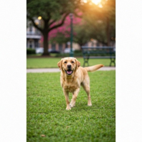 labrador retriever in New Orleans, Louisiana