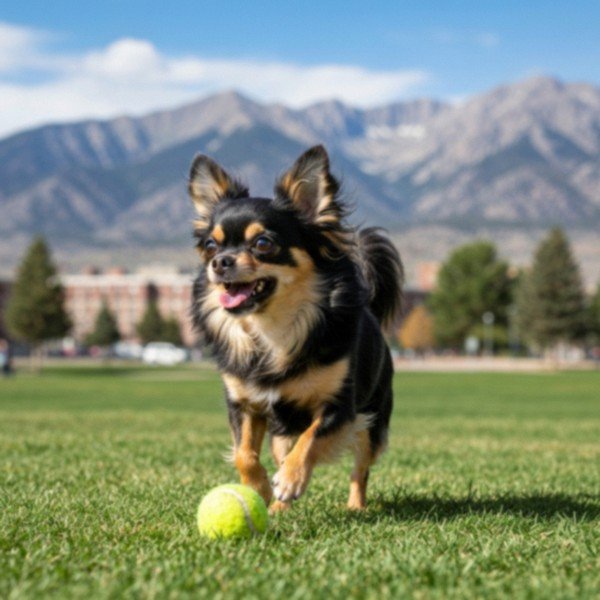 long haired chihuahua in Denver, Colorado