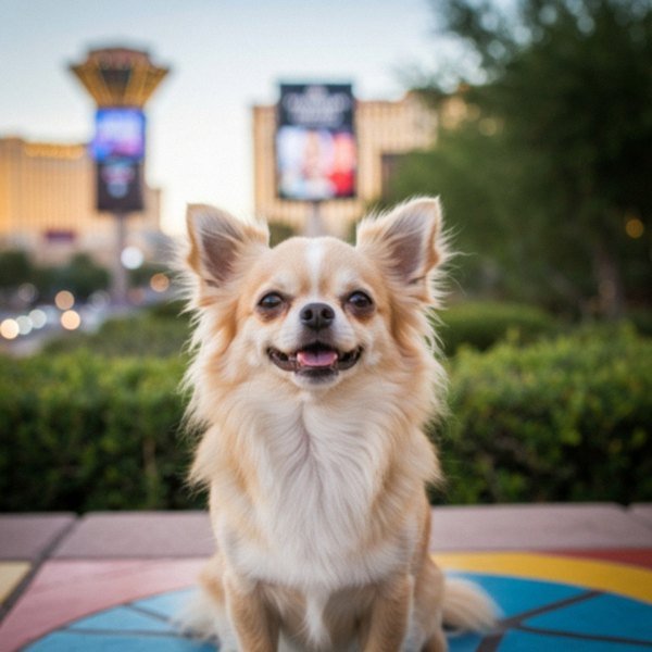 long haired chihuahua in Las Vegas, Nevada