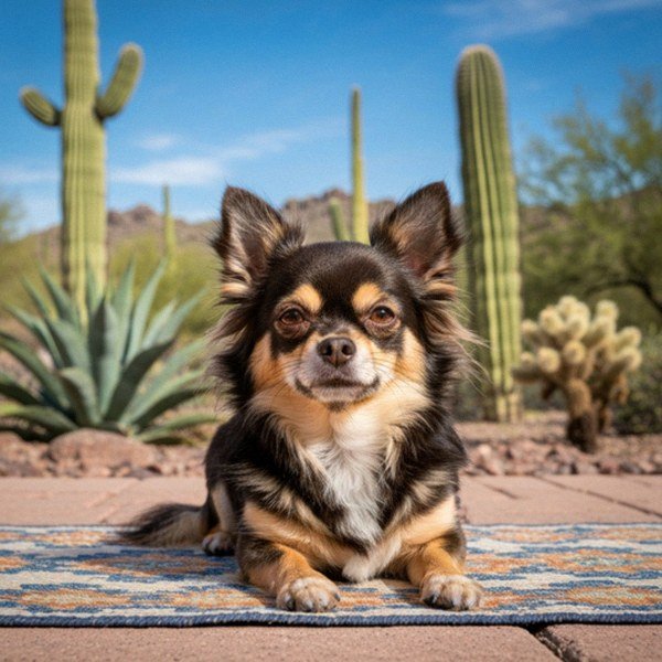 long haired chihuahua in Scottsdale, Arizona