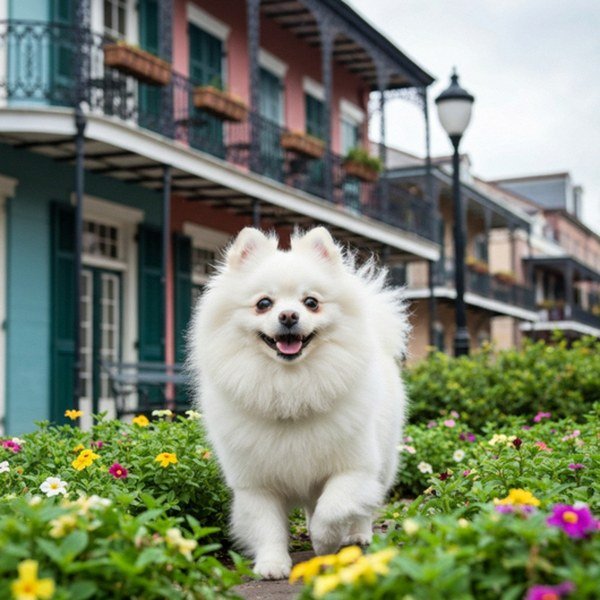 pomeranian in New Orleans, Louisiana