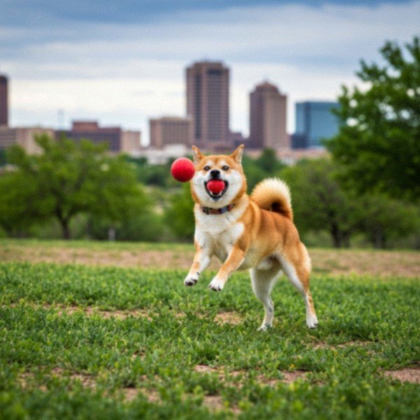 shiba inu in Albuquerque, New Mexico