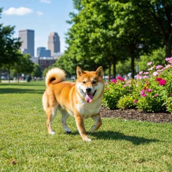 shiba inu in Cleveland, Ohio