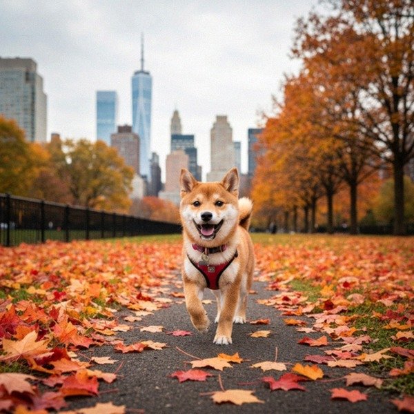 shiba inu in New York, New York