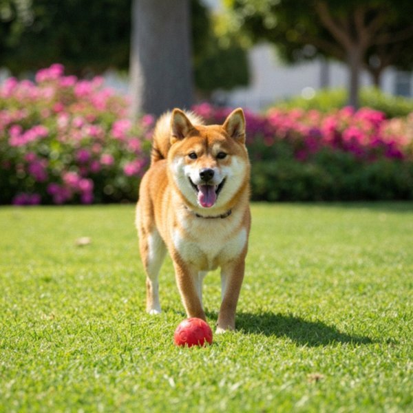 shiba inu in Santa Ana, California