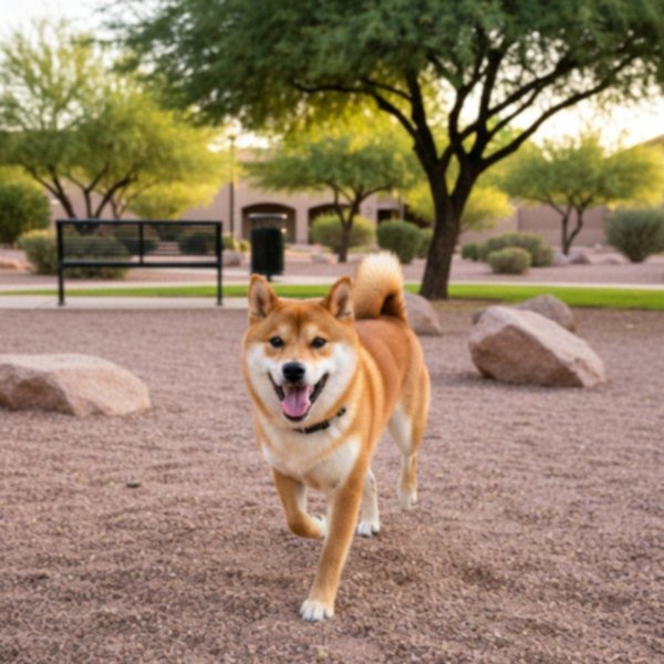 shiba inu in Scottsdale, Arizona