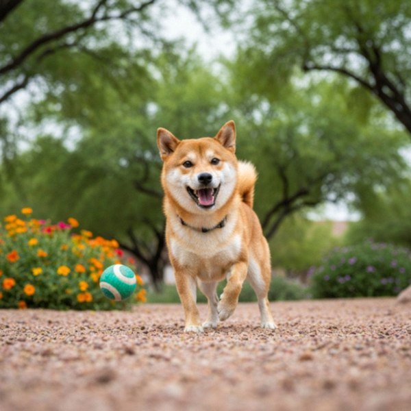 shiba inu in Tucson, Arizona