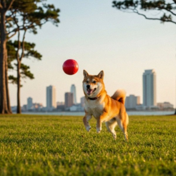 shiba inu in Virginia Beach, Virginia