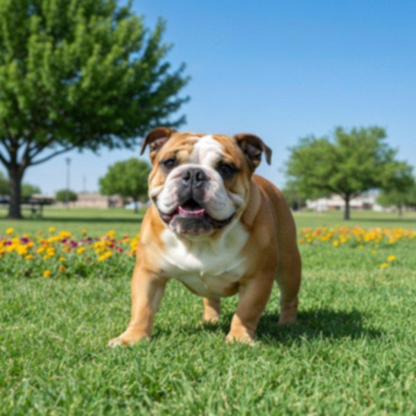 English Bulldog in Amarillo, Texas