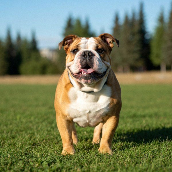 English Bulldog in Anchorage, Alaska