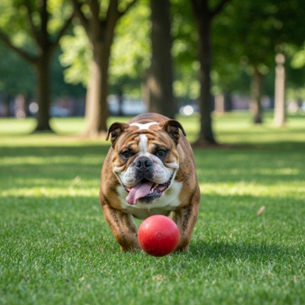 English Bulldog in Boston, Massachusetts
