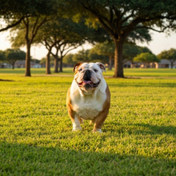 English Bulldog in Corpus Christi, Texas
