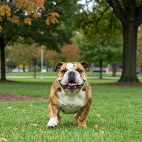English Bulldog in Detroit, Michigan