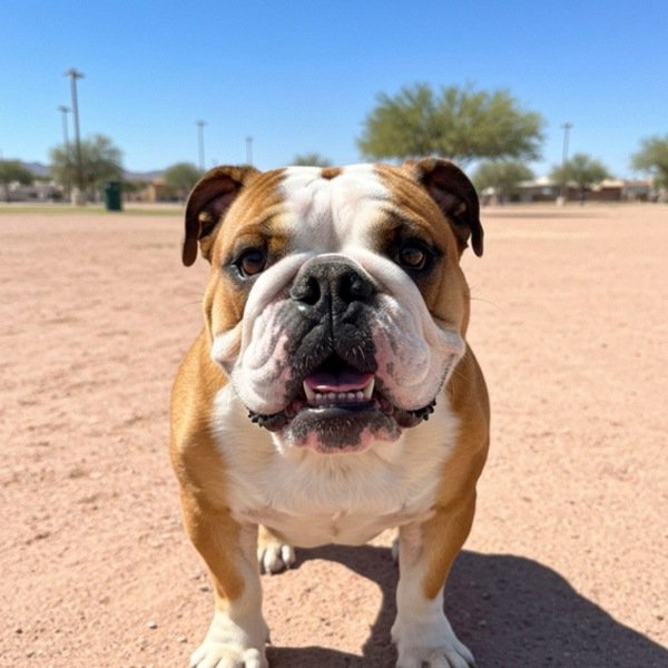 English Bulldog in El Paso, Texas