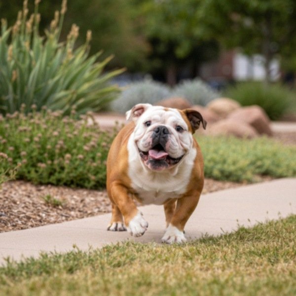 English Bulldog in Fort Collins, Colorado