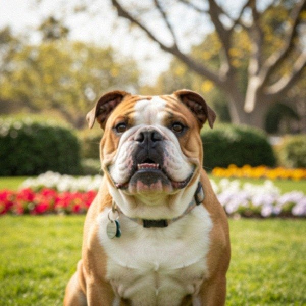 English Bulldog in Fremont, California