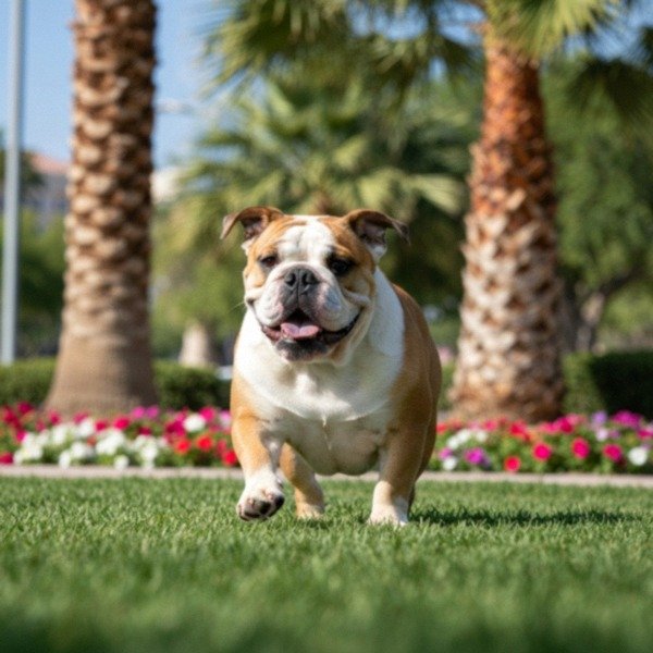 English Bulldog in Las Vegas, Nevada