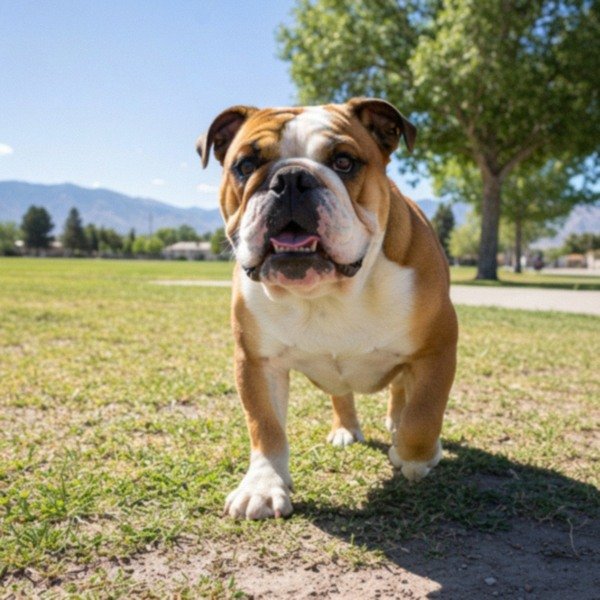 English Bulldog in Reno, Nevada