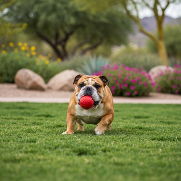 English Bulldog in Scottsdale, Arizona