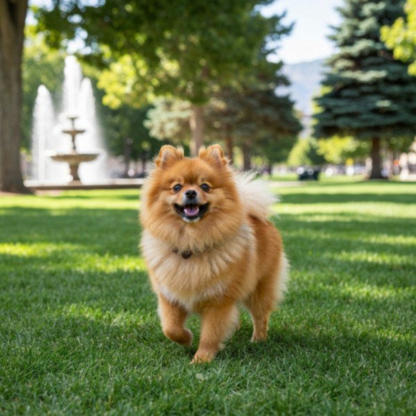 Pomeranian in Salt Lake City, Utah