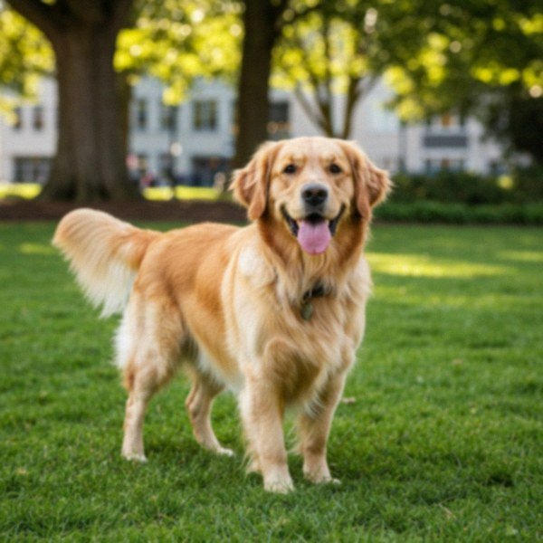 golden retriever in Seattle, Washington