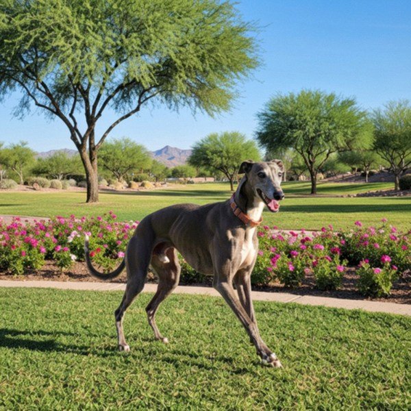 greyhound in Mesa, Arizona