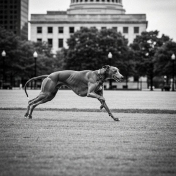 greyhound in St. Louis, Missouri