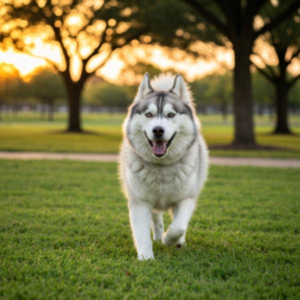 husky in Fort Worth, Texas