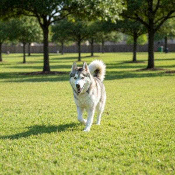 husky in Grand Prairie, Texas