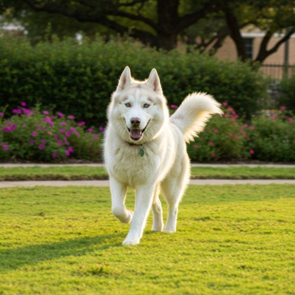 husky in San Antonio, Texas