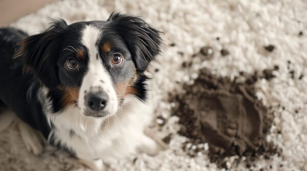 Toy Aussie Close Up Portrait