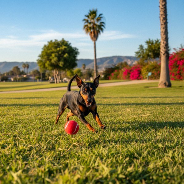 miniature pinscher in Santa Ana, California