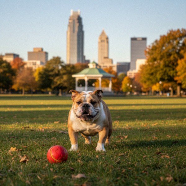 english bulldog in Columbus, Ohio