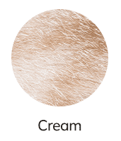 cream fur sample