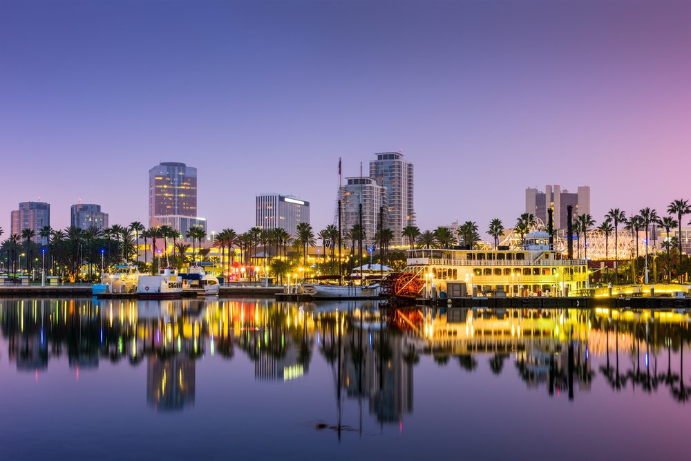 Long Beach skyline